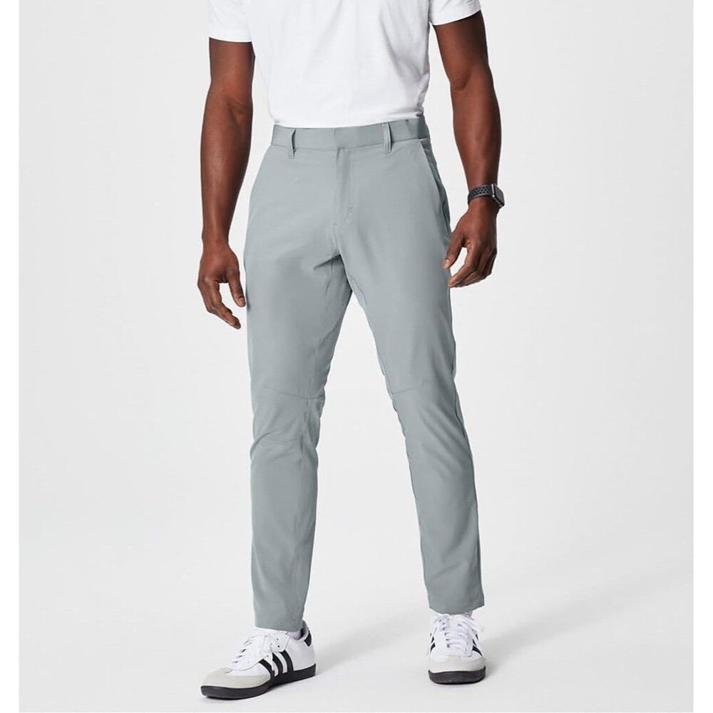 Fabletics Only Pant Mens Large Grey Stretch Athleisure Casual Performance Golf